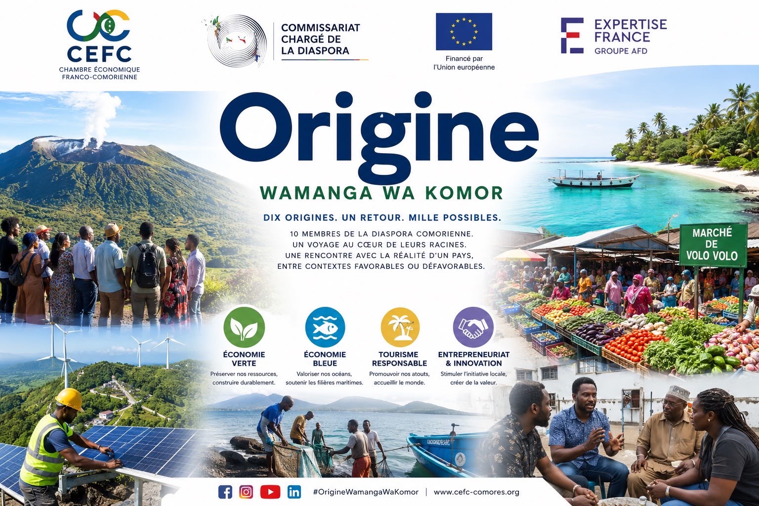 Programme Origine - Immersion diaspora aux Comores